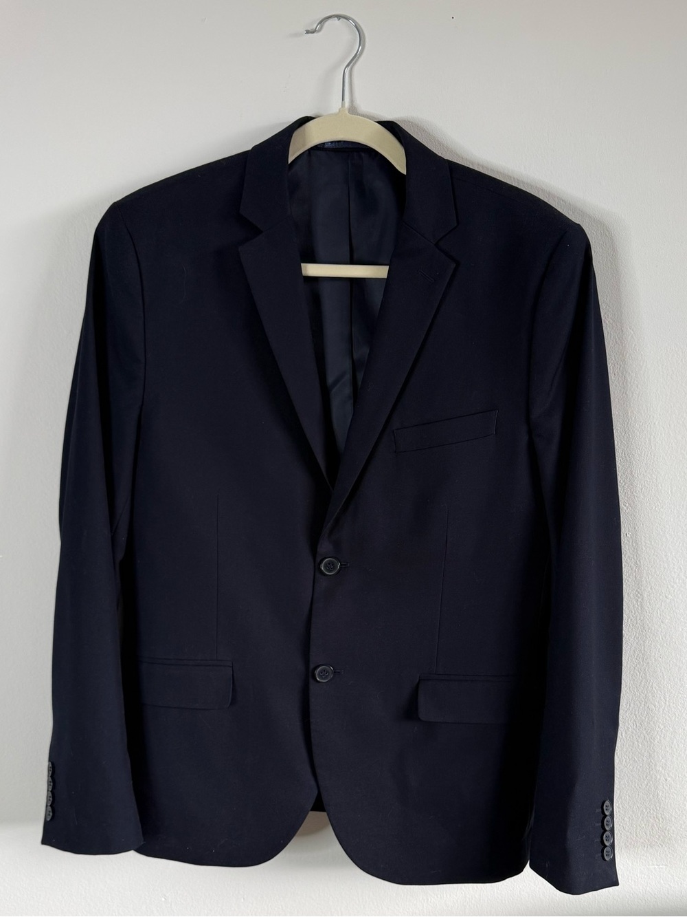 Men's Classic Navy Two Button Blazer and Pants